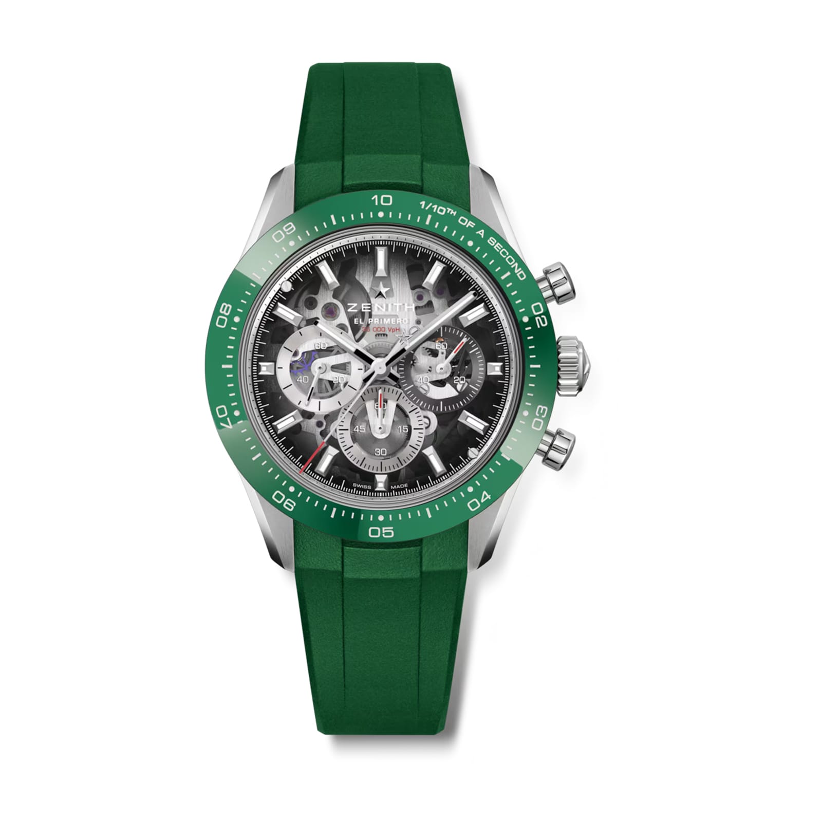 Zenith Chronomaster Sport 41mm Mens Watch Skeleton - Interchangeable Strap