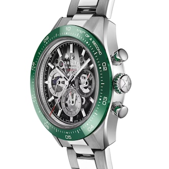 Zenith Chronomaster Sport 41mm Mens Watch Skeleton  - Interchangeable Strap