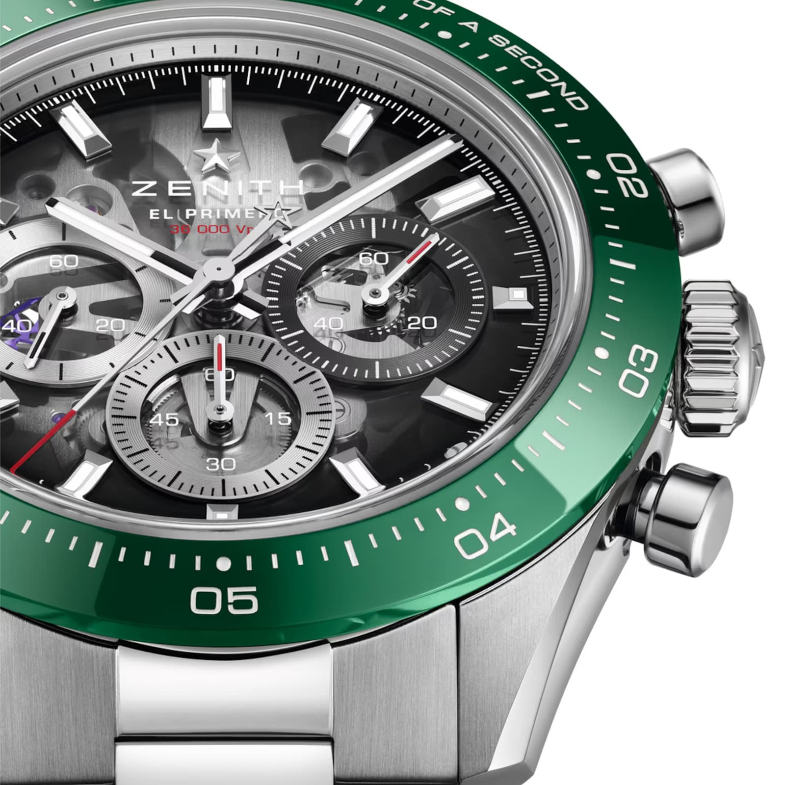 Zenith Chronomaster Sport 41mm Mens Watch Skeleton  - Interchangeable Strap