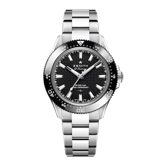 Zenith Chronomaster Solo Sport 40mm Mens Watch Black