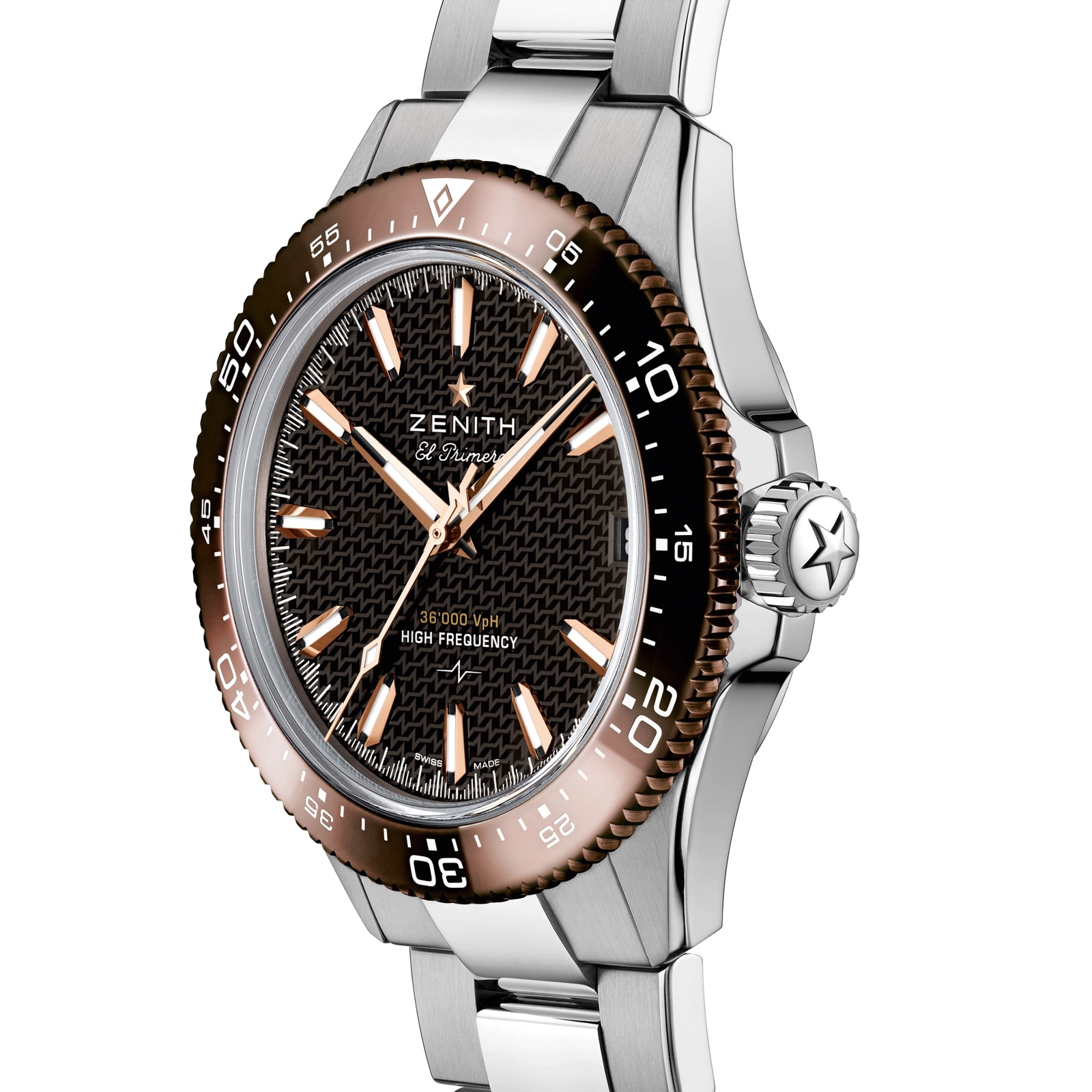 Zenith Chronomaster Solo Sport 40mm Mens Watch Brown