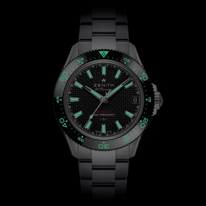 Zenith Chronomaster Solo Sport 40mm Mens Watch Black
