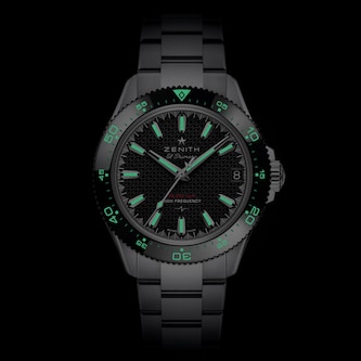 Zenith Chronomaster Solo Sport 40mm Mens Watch Black