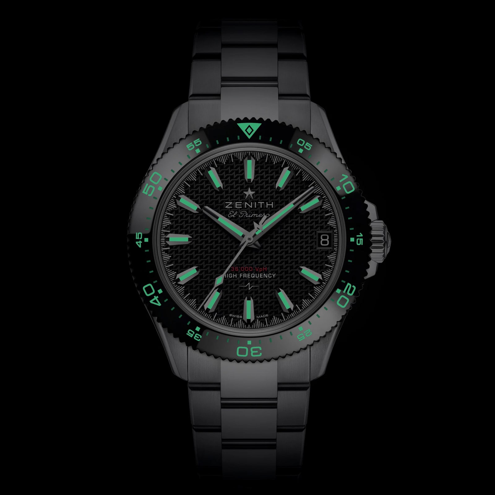 Zenith Chronomaster Solo Sport 40mm Mens Watch Black