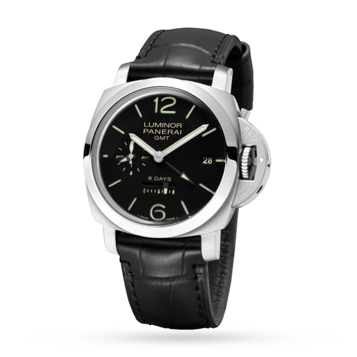 Panerai Luminor 8 Days GMT 44mm Mens Watch