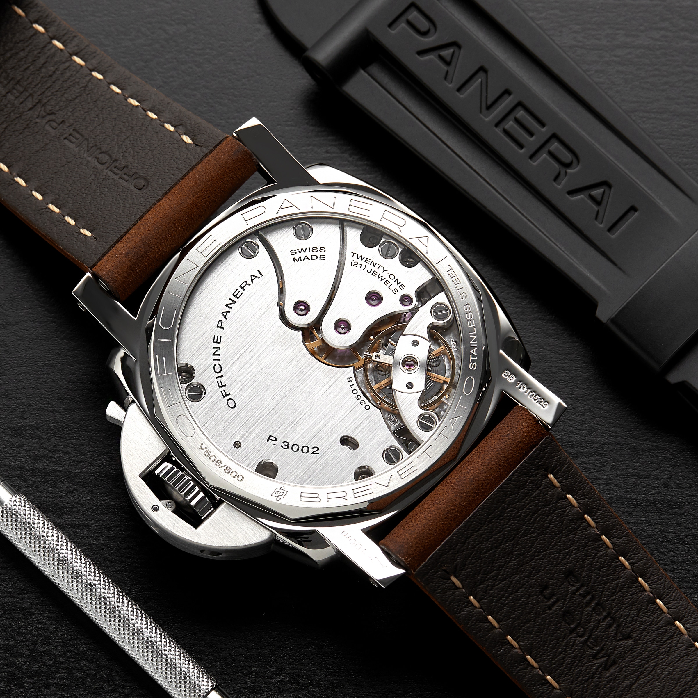 Panerai Luminor Power Reserve 47mm Mens Watch PAM00423 Mappin