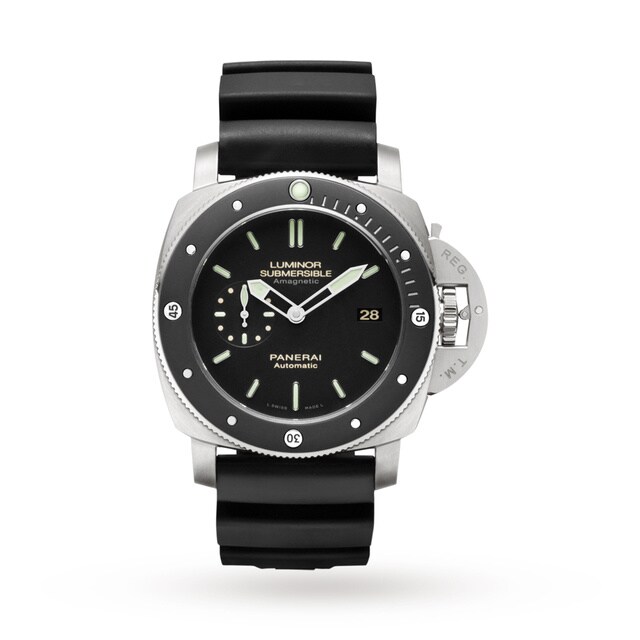 Panerai Submersible Amagnetic 3 Days Automatic Titanio Mens Watches