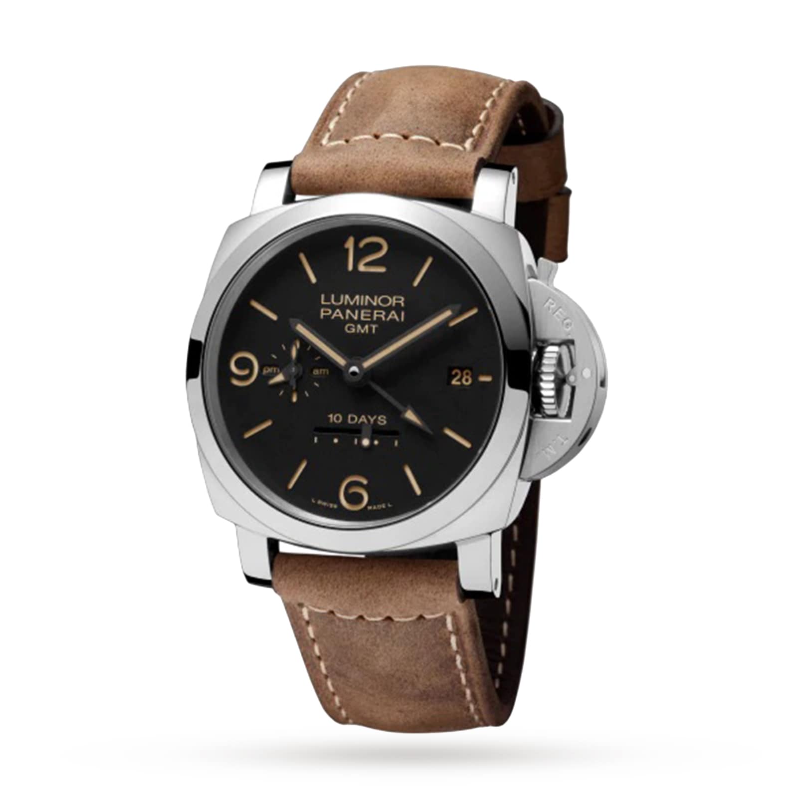Panerai Luminor GMT 10 Days 44mm Mens Watch