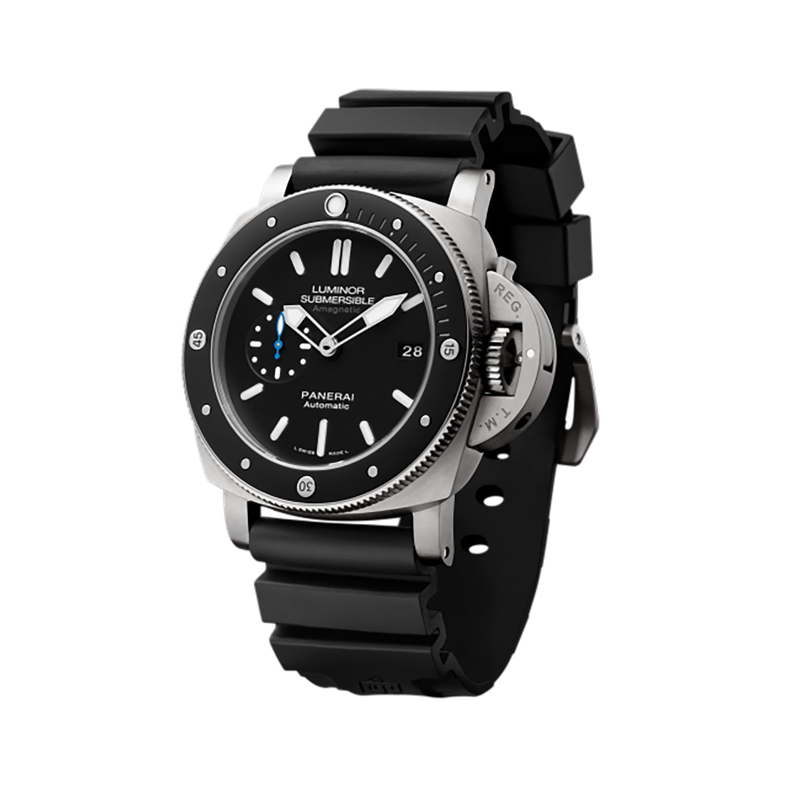 Panerai Submersible Amagnetic 47mm Mens Watch