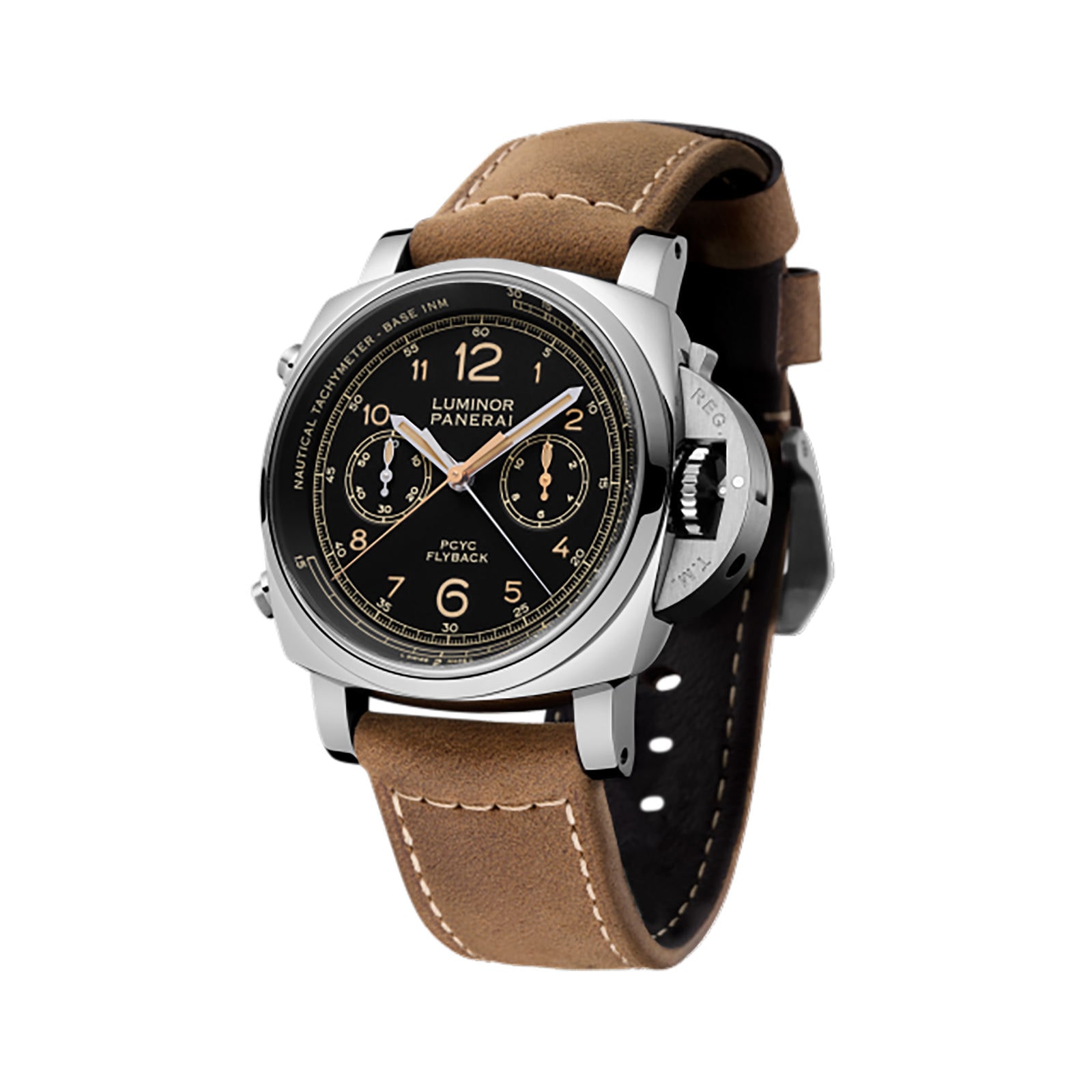 Panerai Luminor Due PCYC 3 Days Chrono Flyback Automatic Acciaio