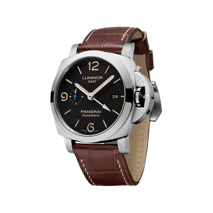 Panerai Luminor Due 3 Days GMT Power Reserve Automatic Acciaio Mens Watches