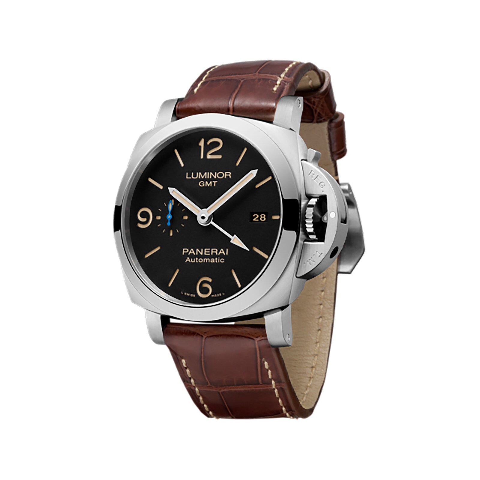 Panerai Luminor Due 3 Days GMT Power Reserve Automatic Acciaio Mens Watches Panerai Luminor Due 3 Days GMT Power Reserve Automatic Acciaio Mens Watches