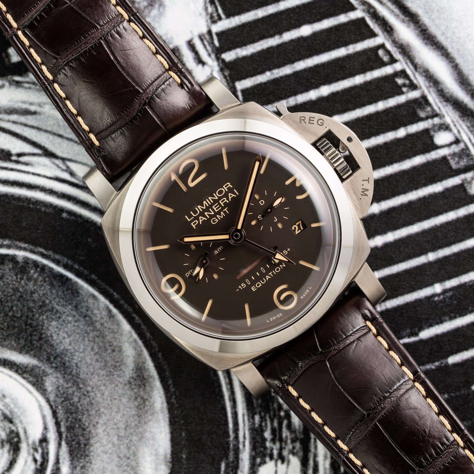 Pre-Owned Panerai by Analog Shift Luminor Equation of Time