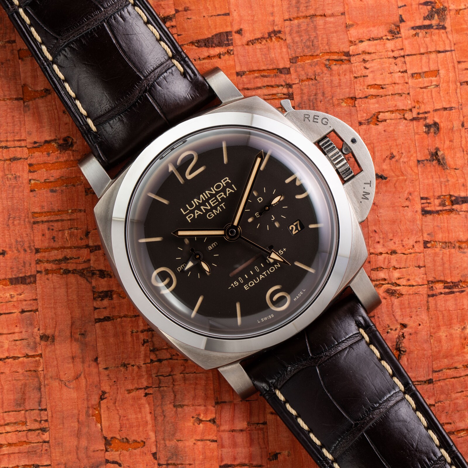Pre-Owned Panerai by Analog Shift Luminor Equation of Time
