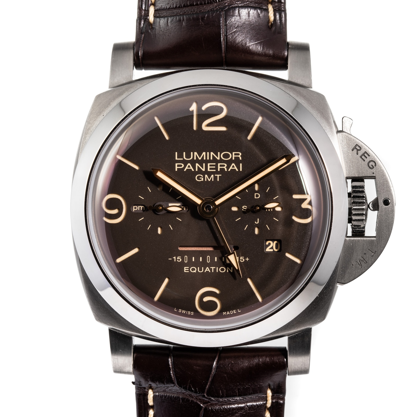 Pre-Owned Panerai by Analog Shift Luminor Equation of Time