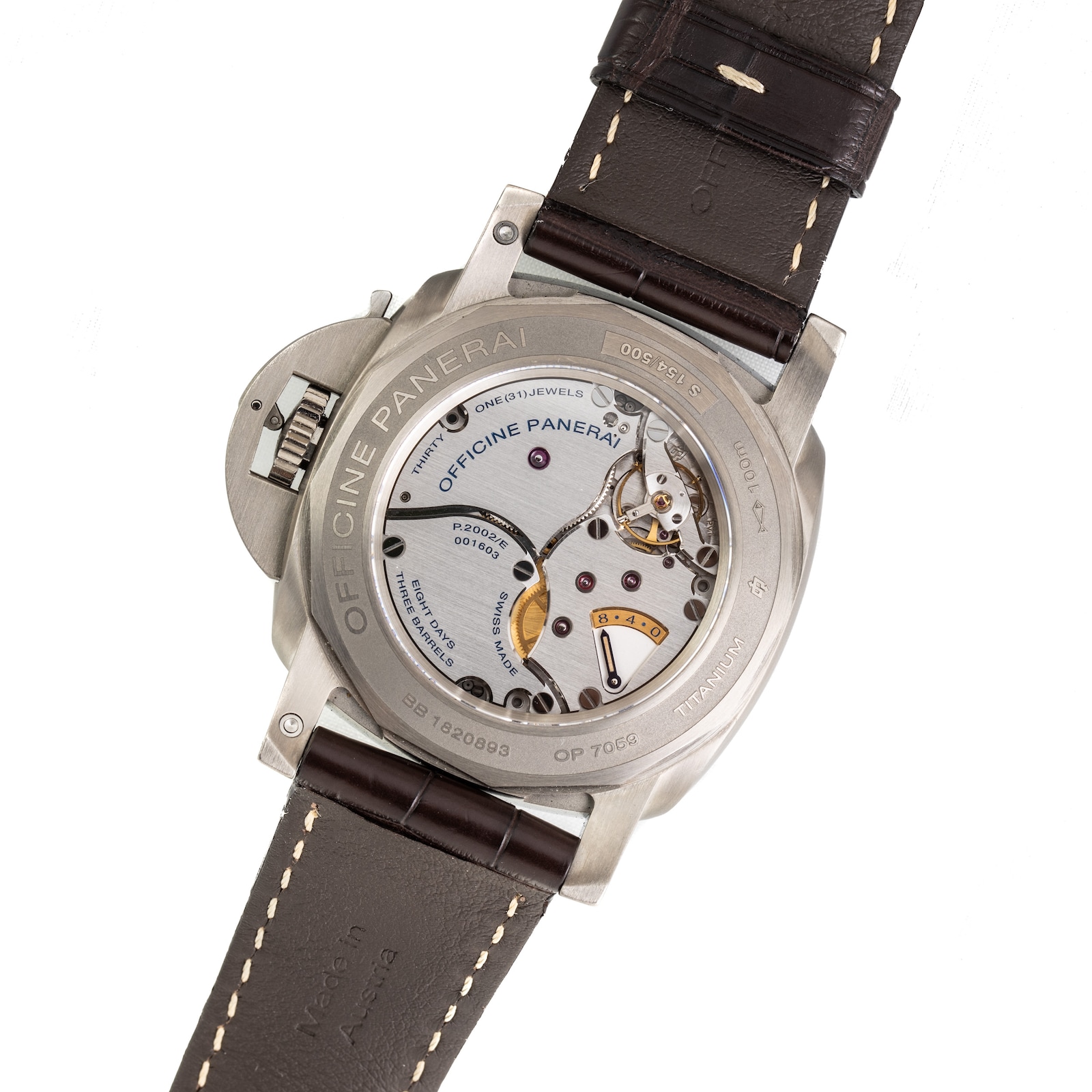 Pre-Owned Panerai by Analog Shift Luminor Equation of Time