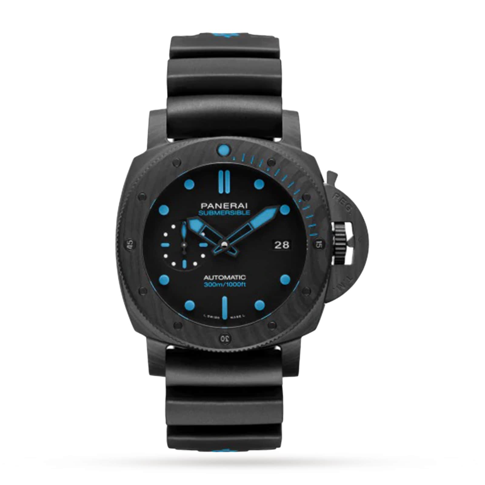 Panerai Submersible Carbotecha 42mm Mens Watch Panerai Submersible Carbotecha 42mm Mens Watch