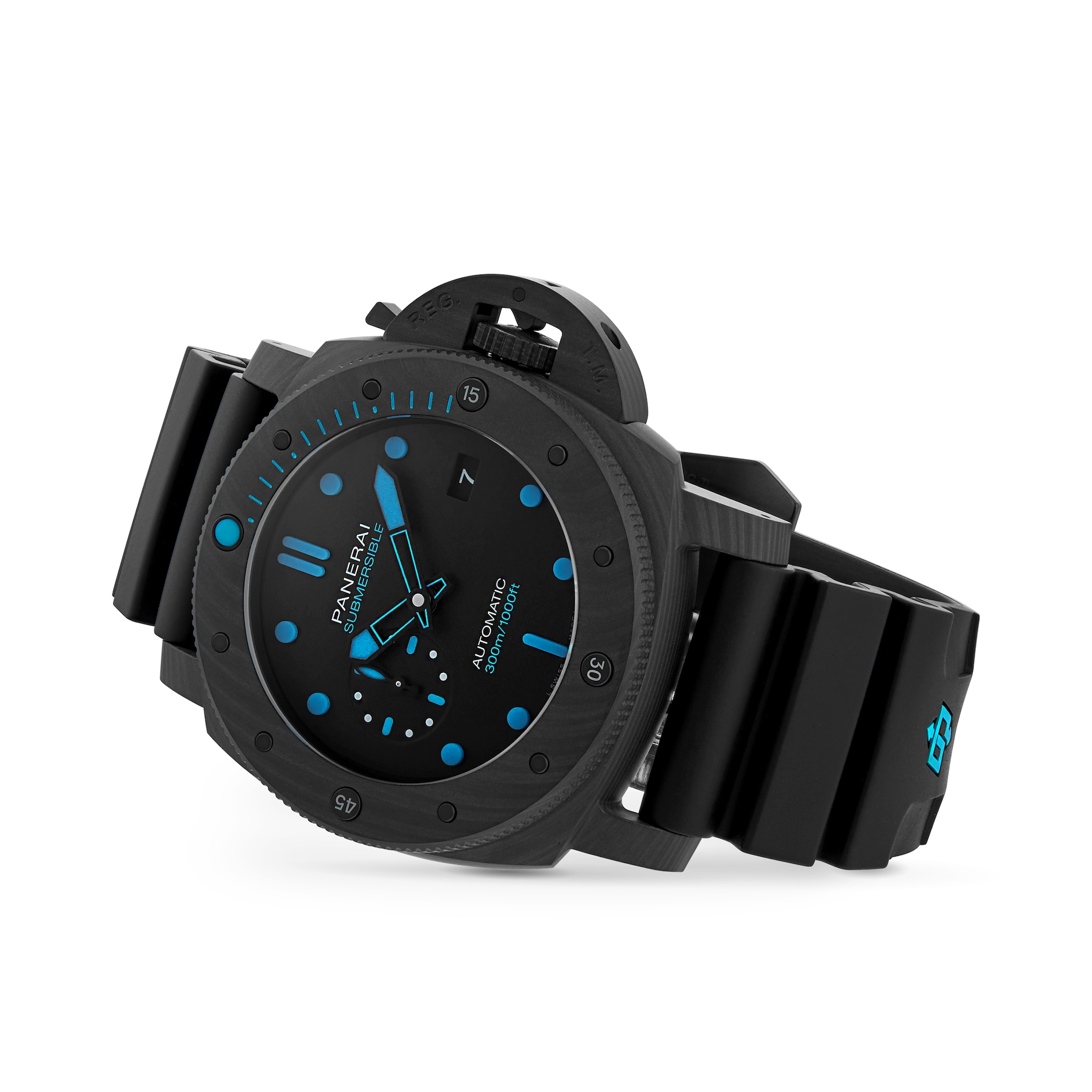 Panerai Submersible Carbotech 47mm Mens Watch Panerai Submersible Carbotech 47mm Mens Watch