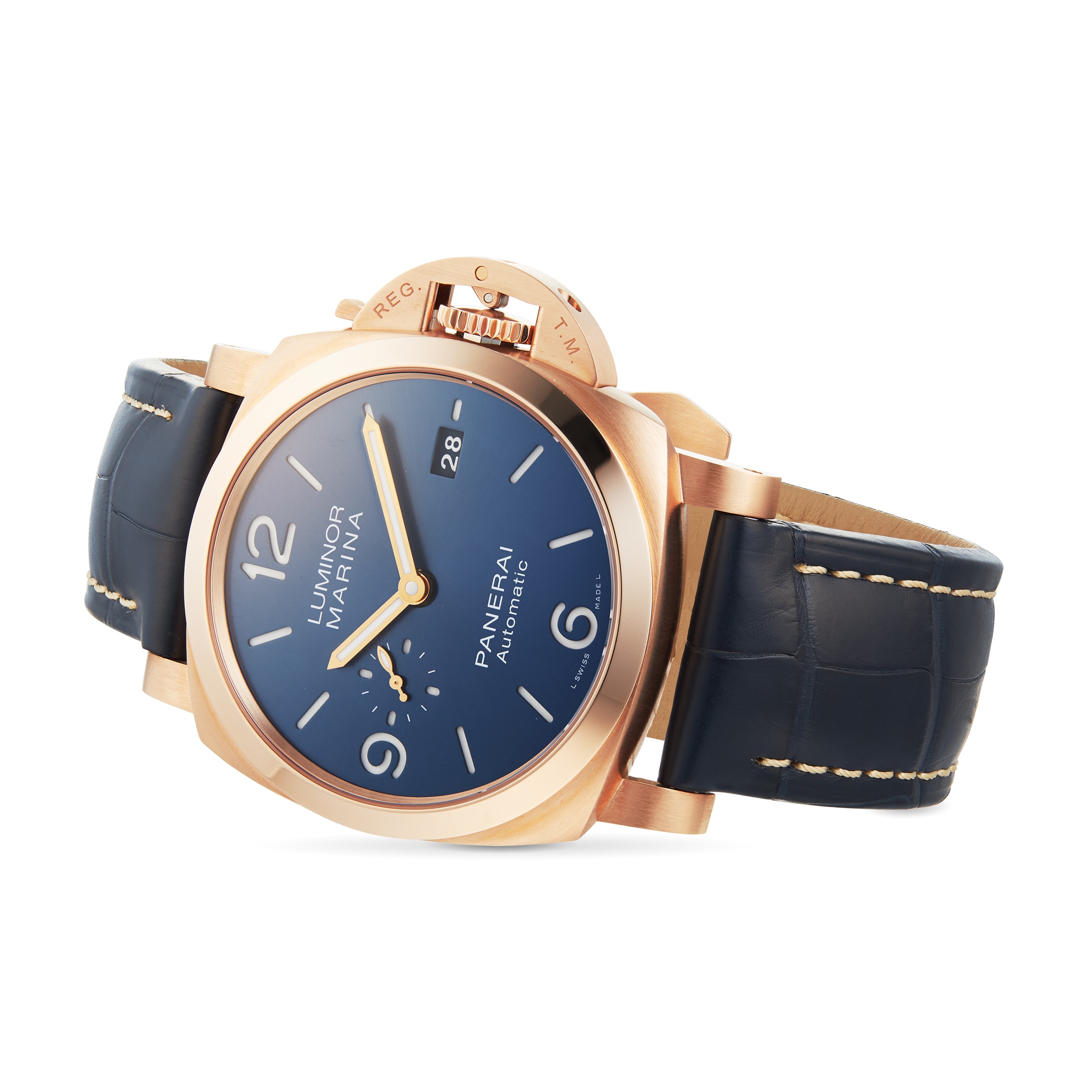 Panerai luminor deals marina gold