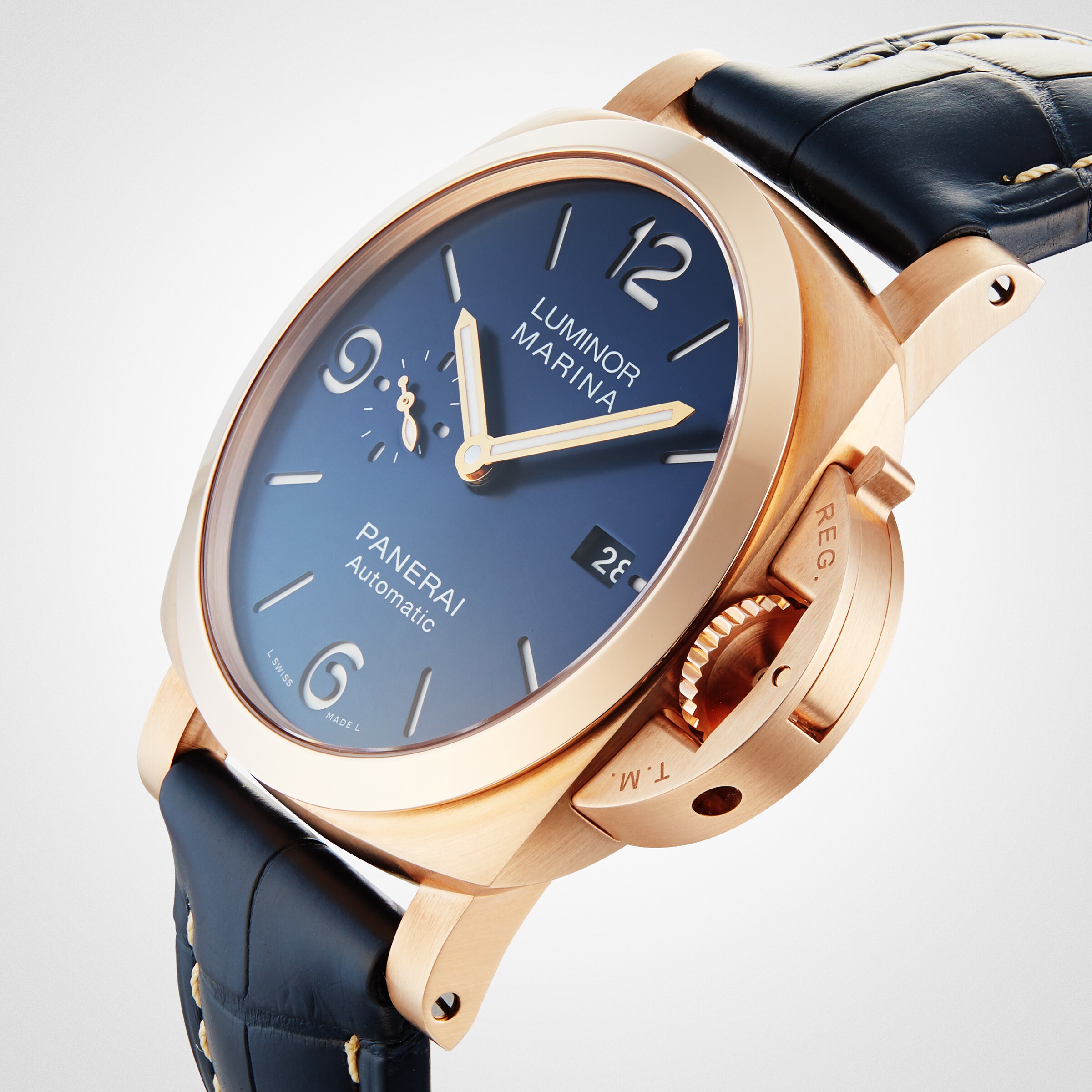 Panerai sale watch gold