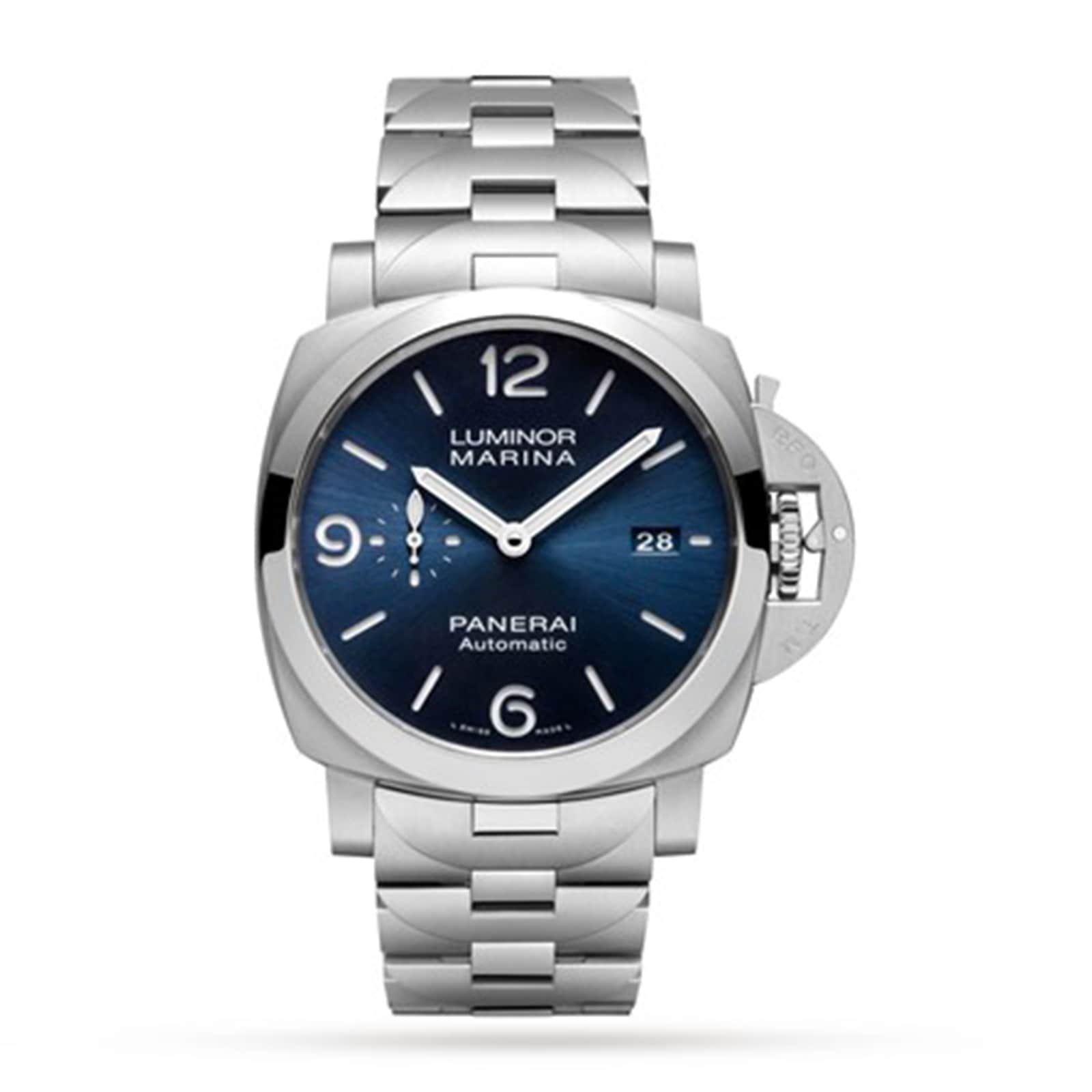 Panerai blue dial 44mm new arrivals