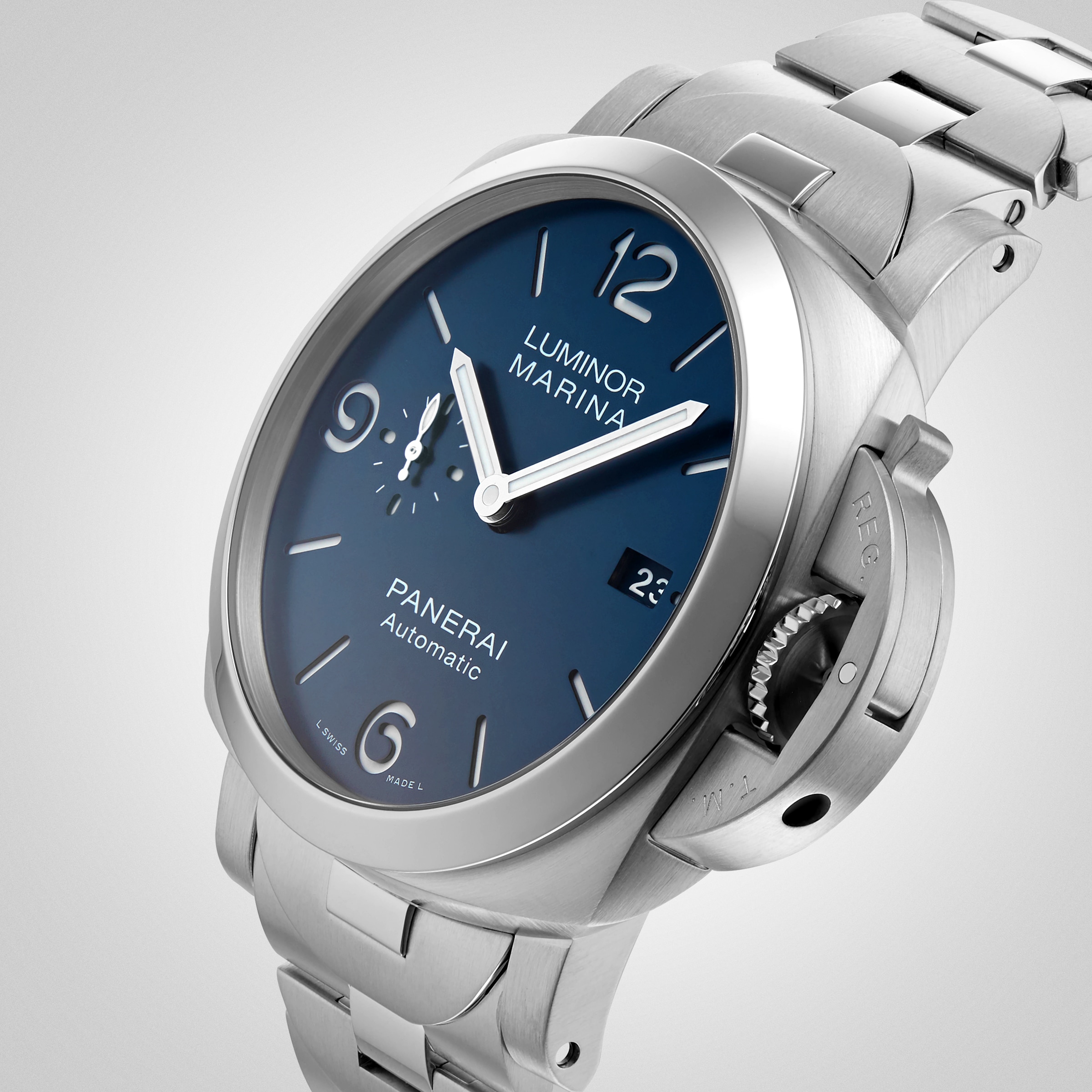 Panerai Luminor Marina Specchio Blu 44mm PAM01316 Watches Of