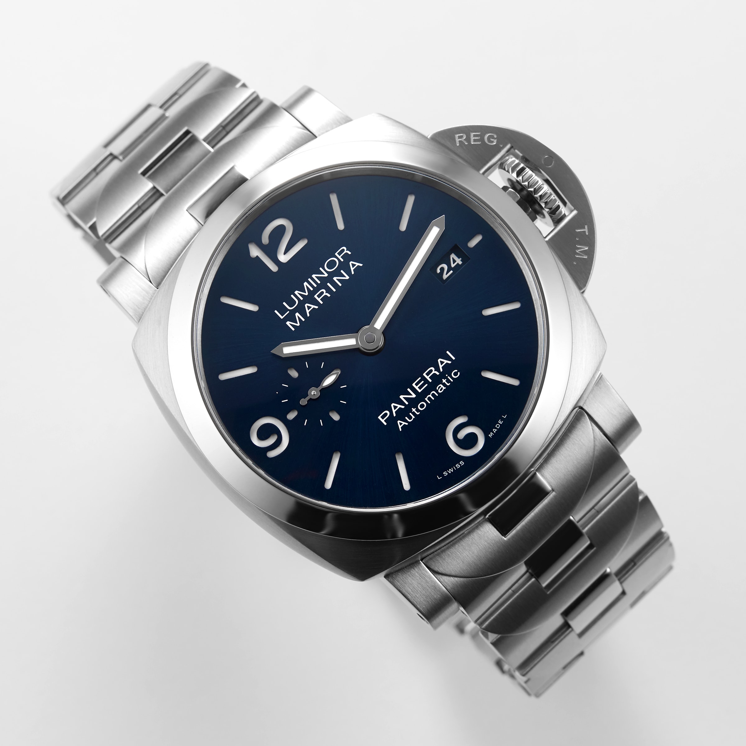 Panerai luminor marina online blue dial