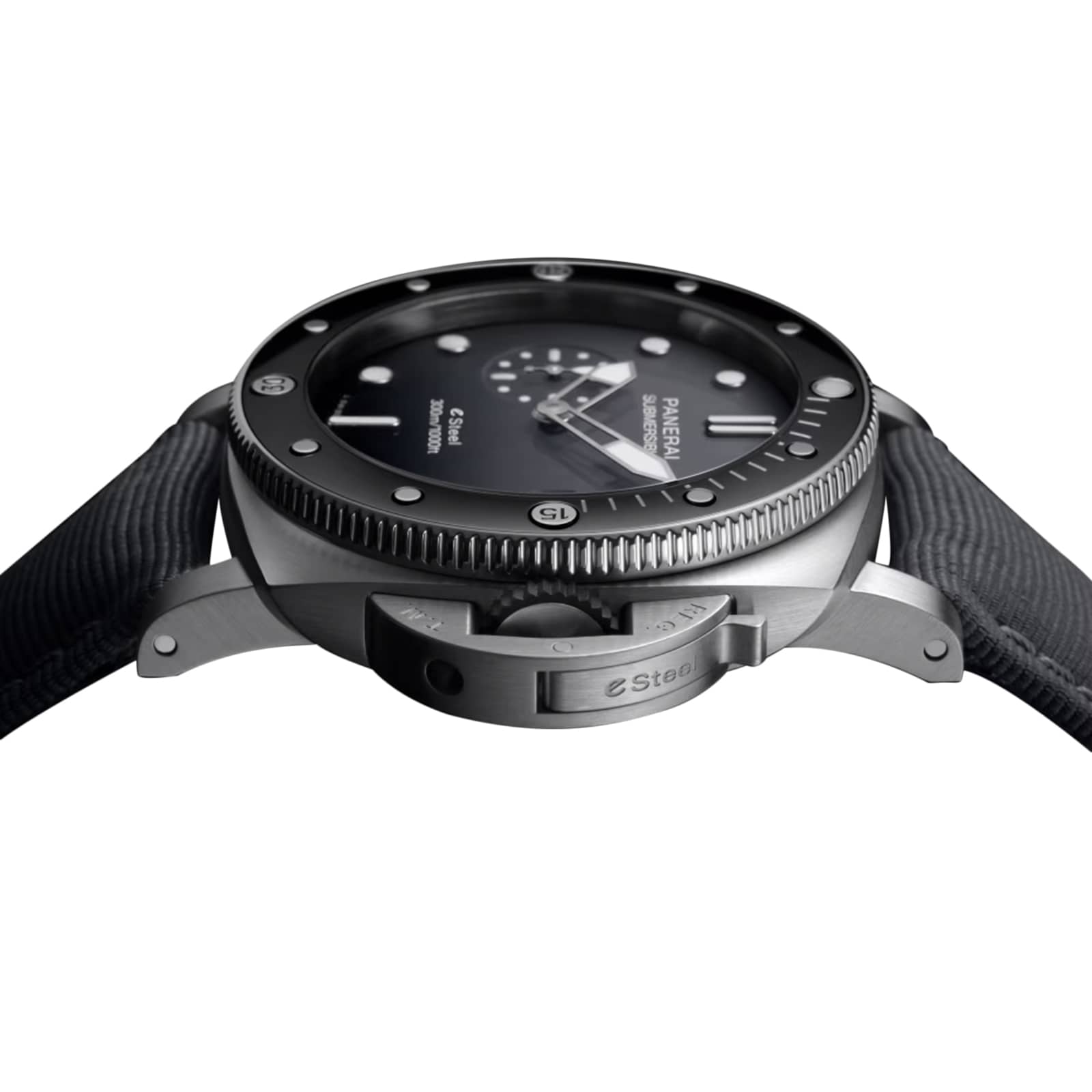 Panerai Submersible QuarantaQuattro Grigio Roccia 44mm Mens Watch Grey