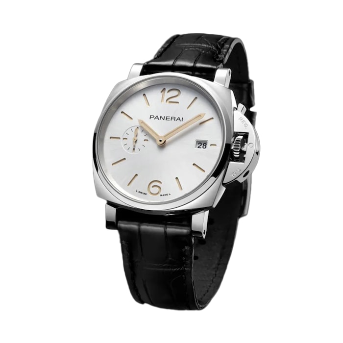 Panerai Luminor Due 42mm Mens Watch Ivory