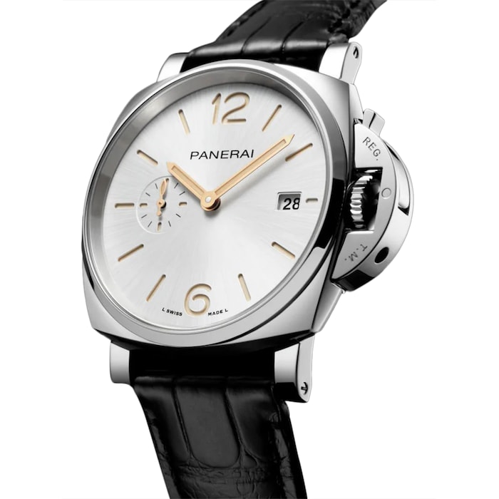 Panerai Luminor Due 42mm Mens Watch Ivory