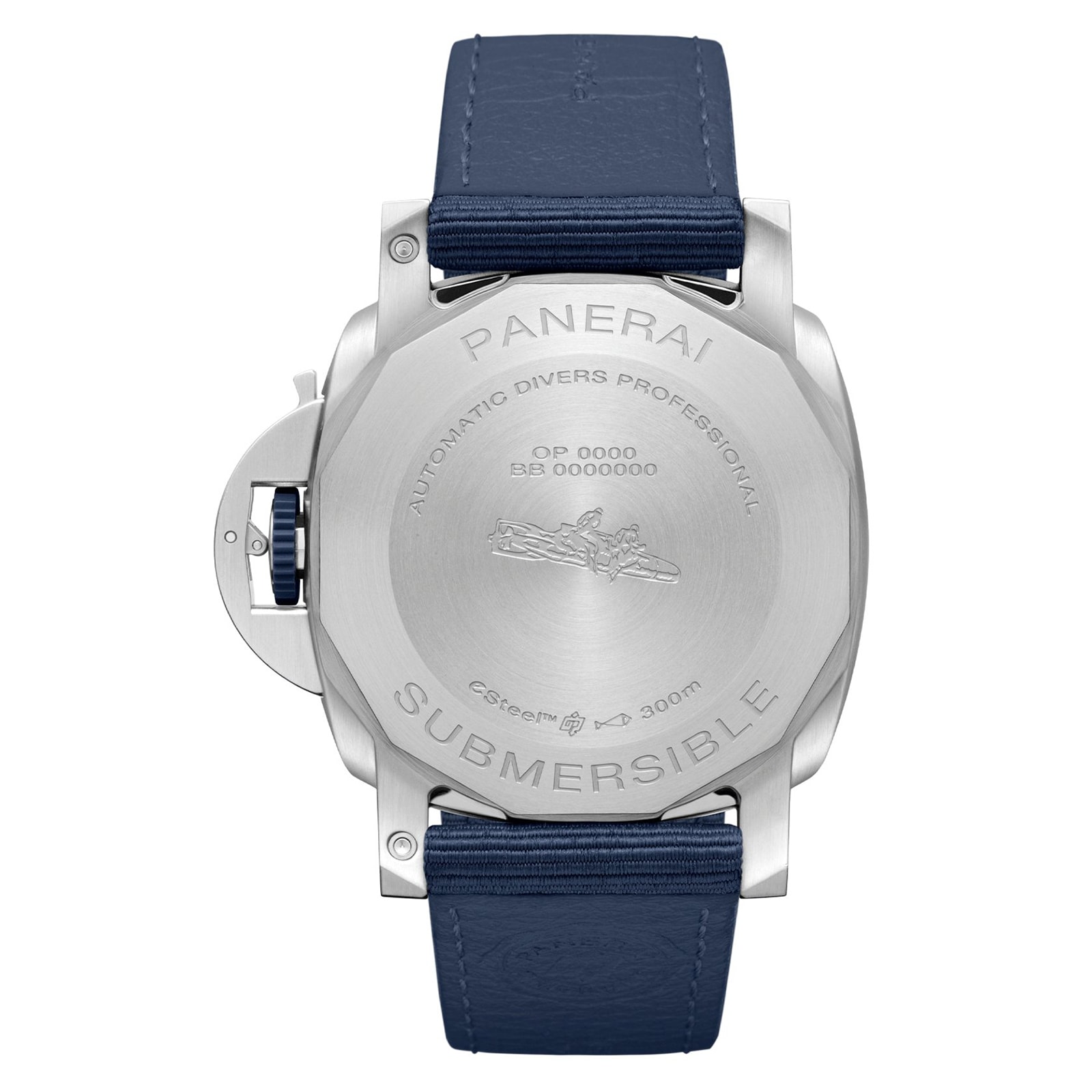 Panerai Submersible QuarantaQuattro Blu Profondo 44mm Mens Watch Blue