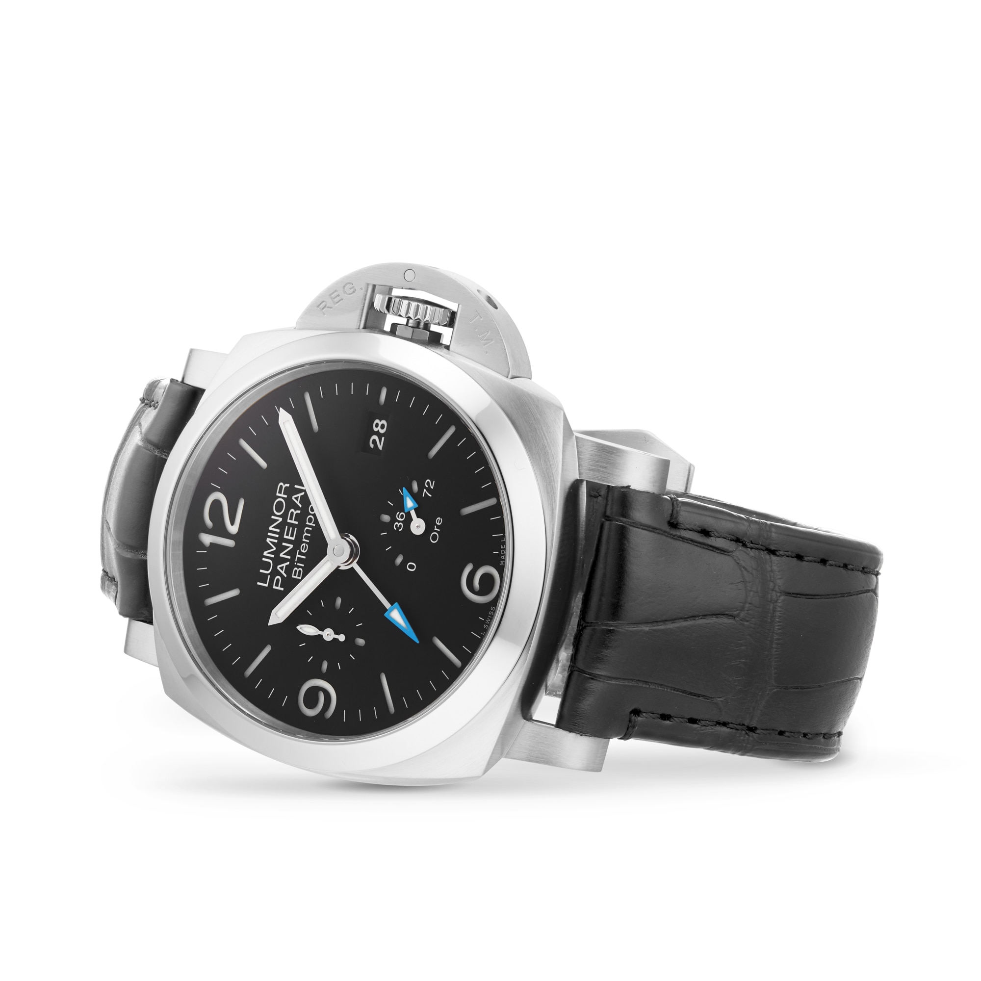 Panerai Luminor BiTempo 44mm Mens Watch PAM01360 Mappin and Webb