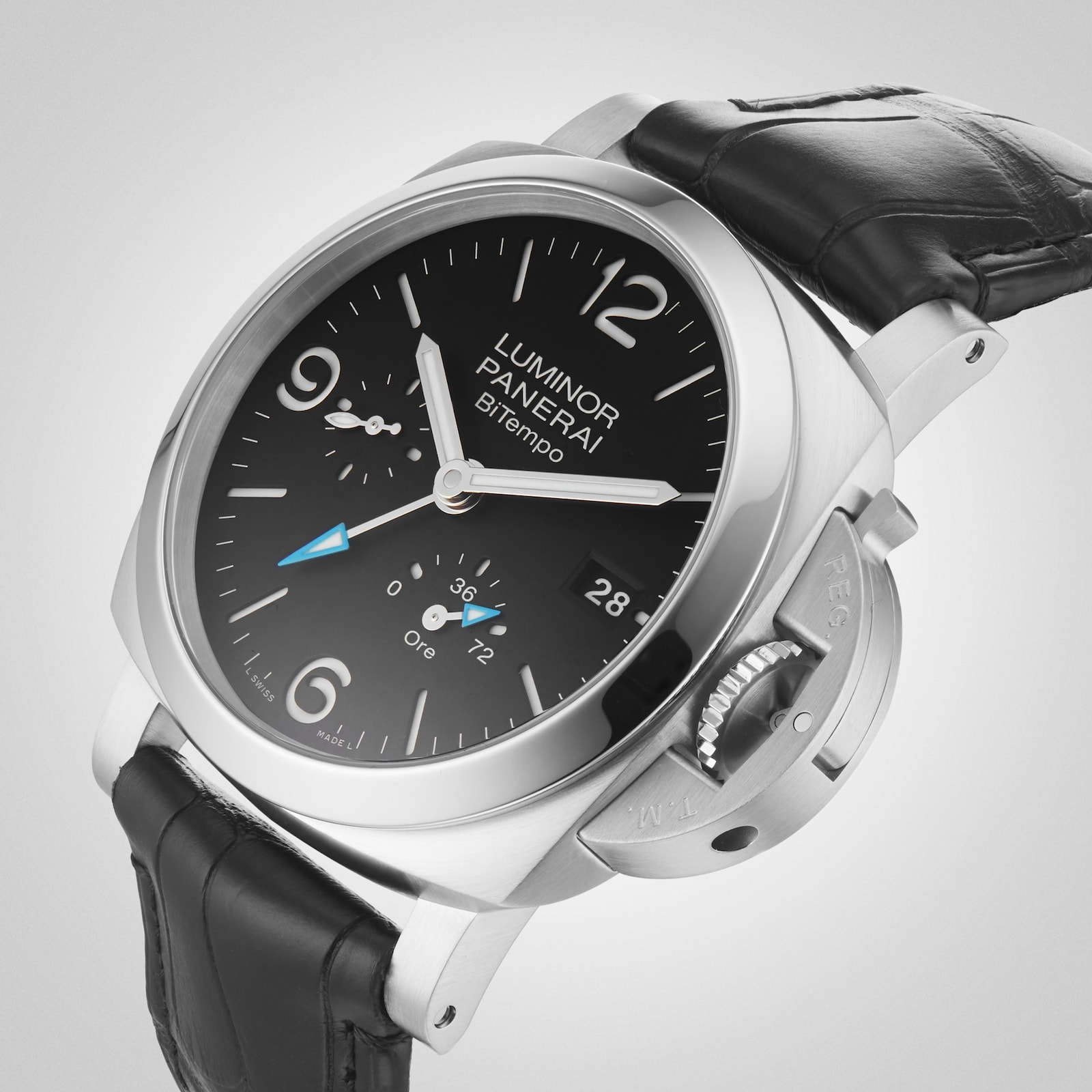 Panerai Luminor BiTempo 44mm Mens Watch PAM01360 Watches Of
