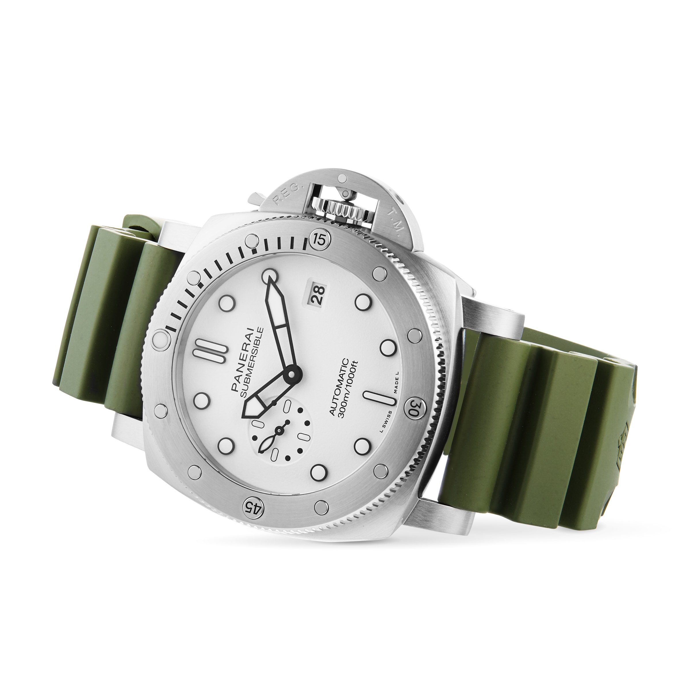 Panerai Submersible QuarantaQuattro Bianco PAM01226 Watches Of