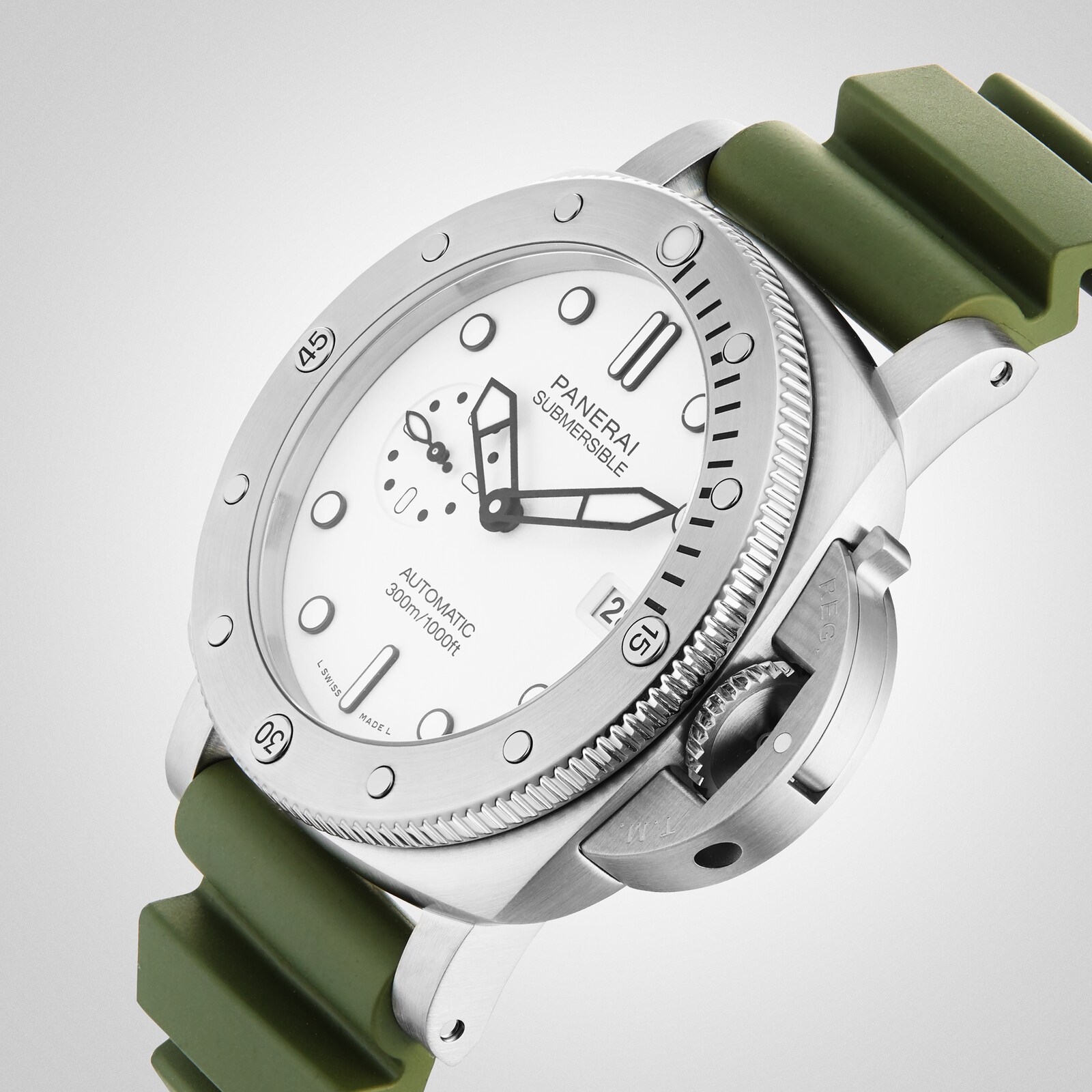 Panerai Submersible QuarantaQuattro Bianco