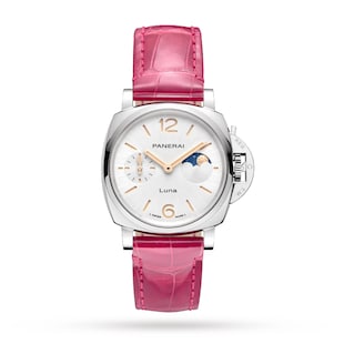 Panerai Luminor Due Luna Moonphase 38mm Ladies Watch - Pink