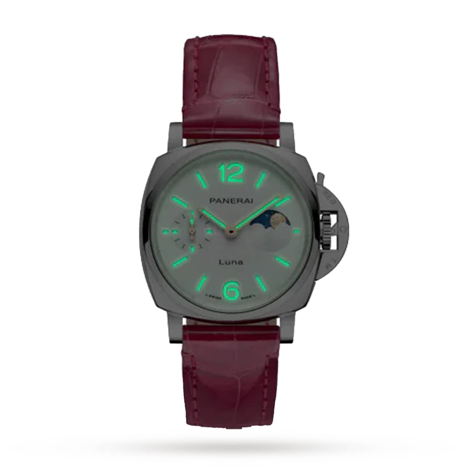 Panerai Luminor Due Luna Moonphase 38mm Ladies Watch - Pink Panerai Luminor Due Luna Moonphase 38mm Ladies Watch - Pink