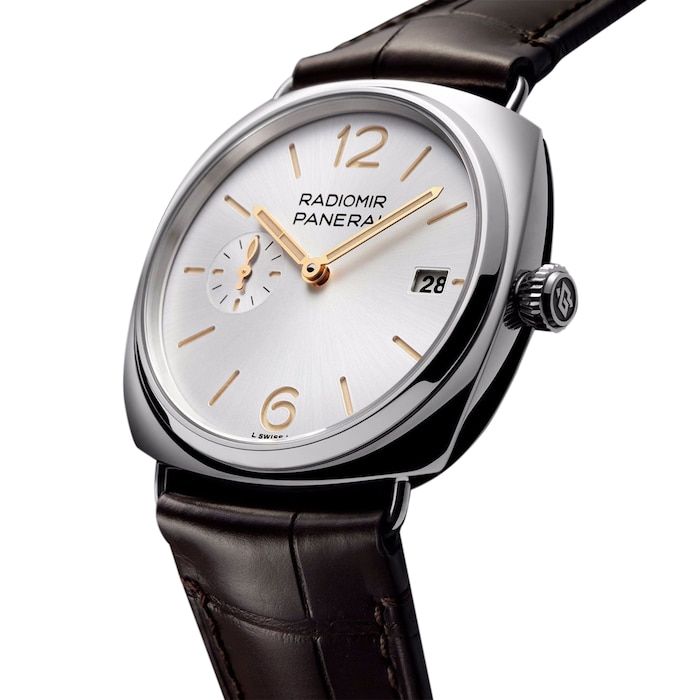 Panerai Radiomir Quaranta Automatic 40mm Mens Watch White