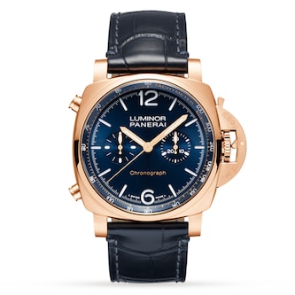 Panerai Luminor Chrono Goldtech Blu Notte Panerai Luminor Chrono Goldtech Blu Notte