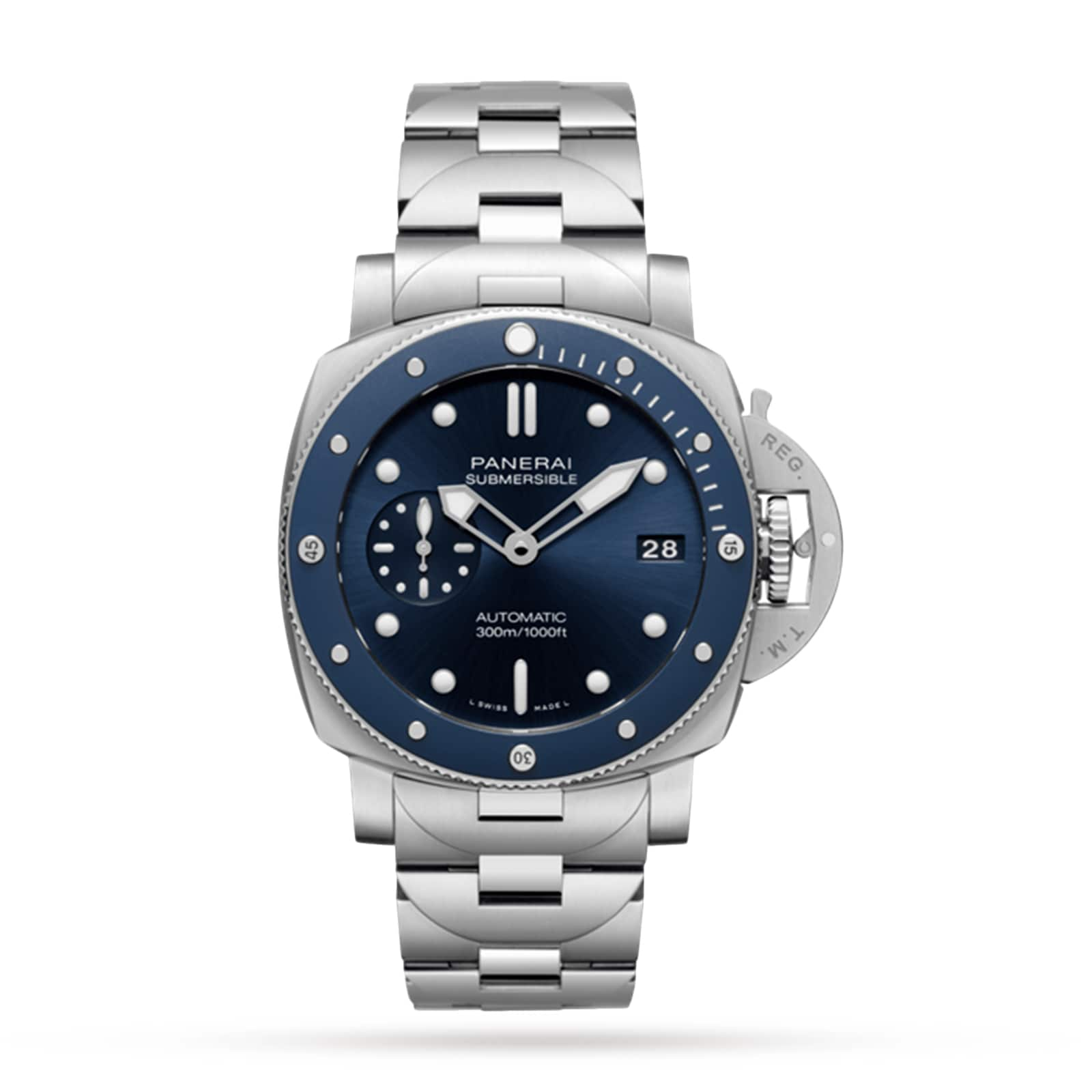 Panerai submersible 42mm on sale blue