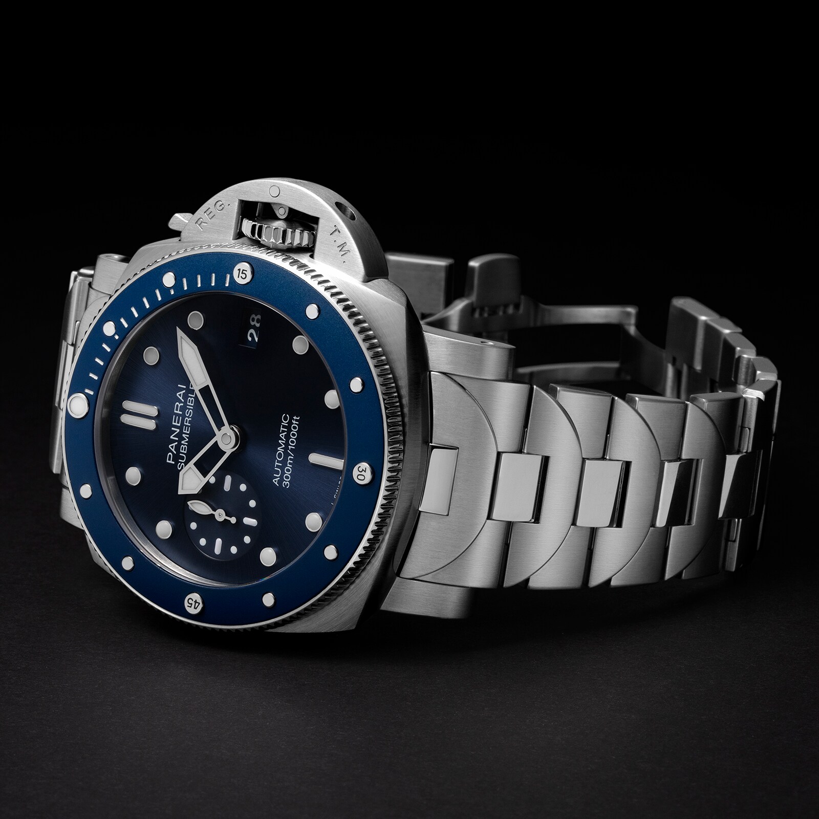 Panerai on sale submersible blue