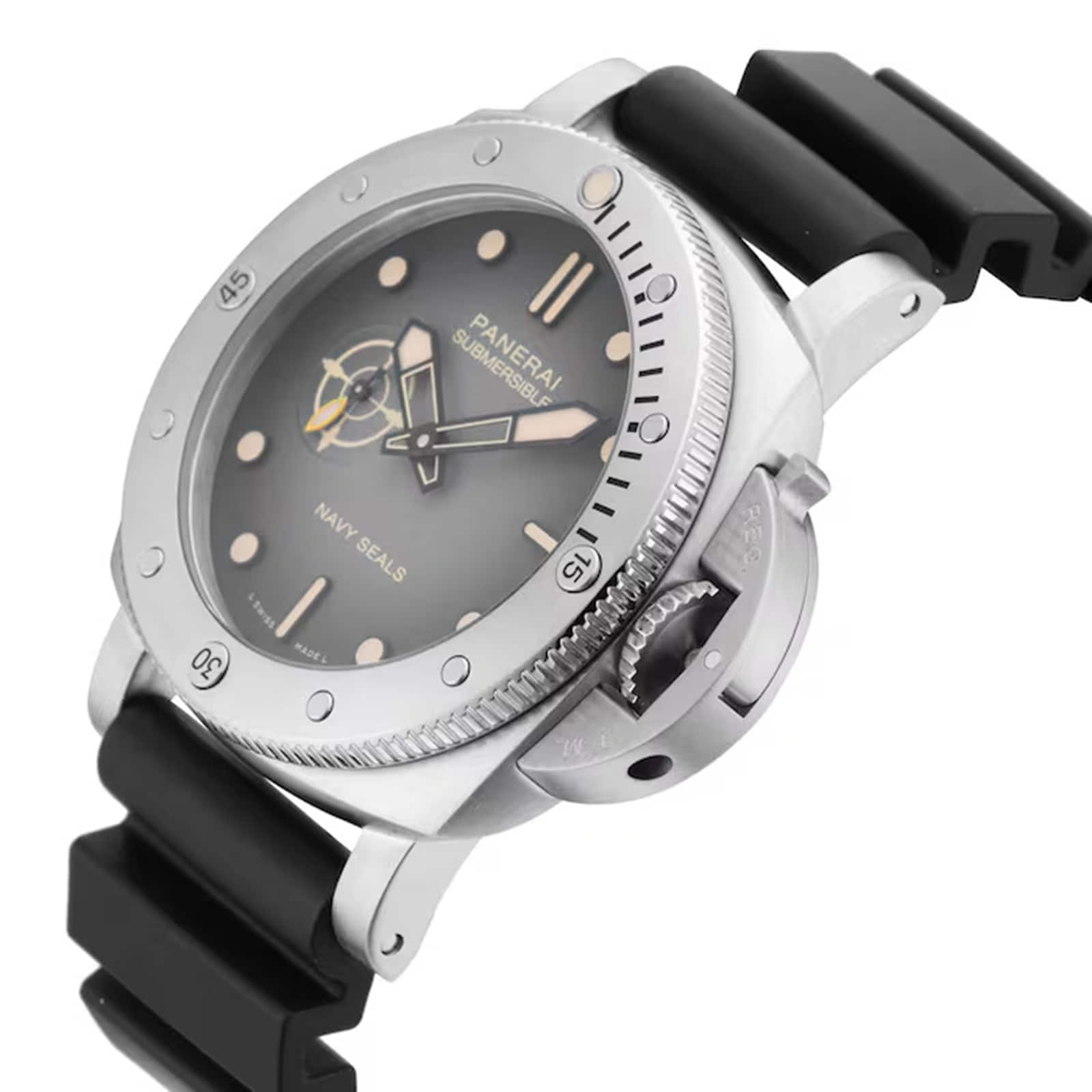 Panerai Submersible QuarantaQuattro Navy SEALs 44mm Mens Watch