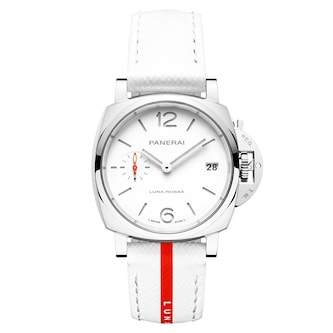 Panerai Luminor Due Luna Rossa 38mm Ladies Watch White