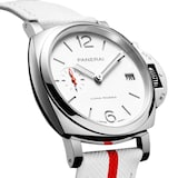 Panerai Luminor Due Luna Rossa 38mm Ladies Watch White