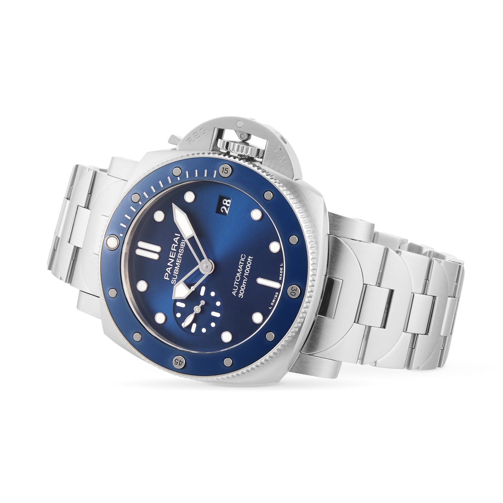 Panerai submersible 42mm online blue