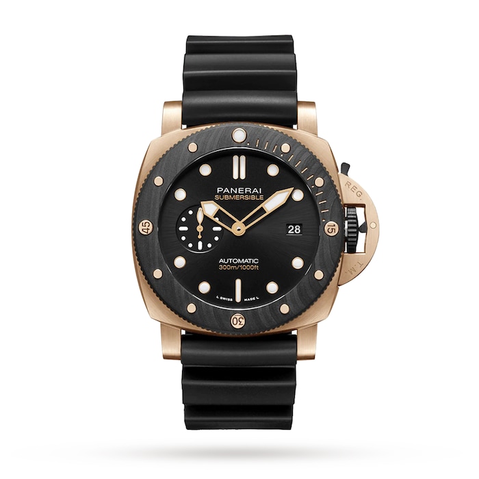 Panerai Submersible QuarantaQuattro Goldtech™ OroCarbo 44mm