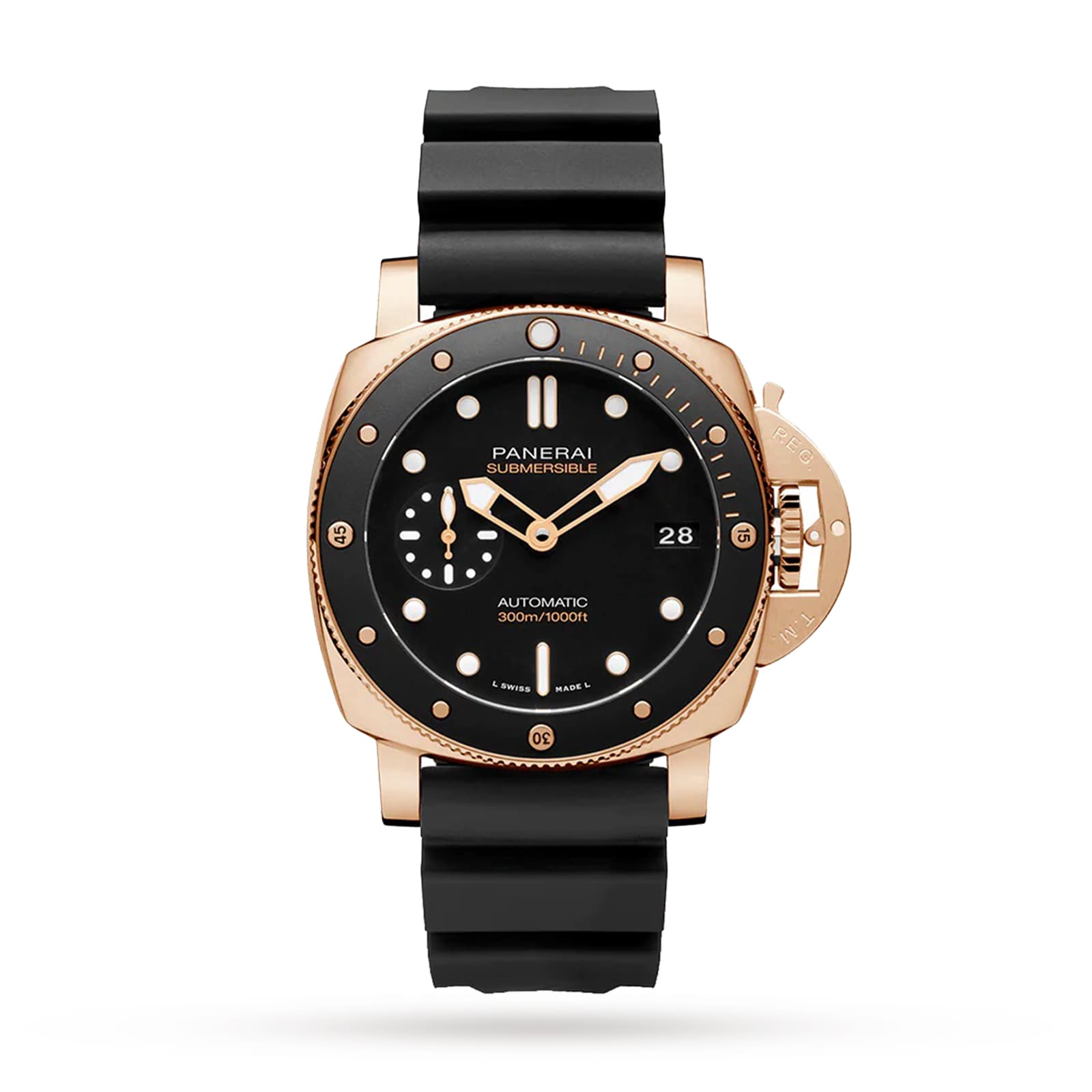 Panerai Submersible Goldtech 42mm Mens Watch