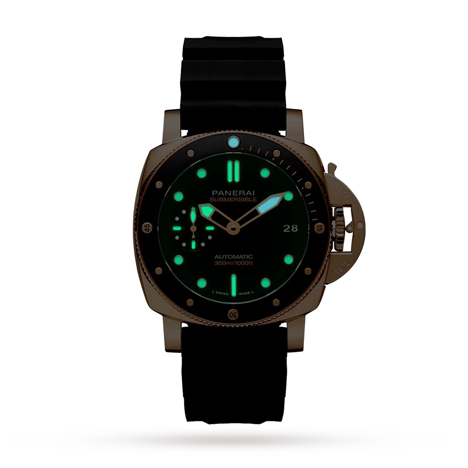 Panerai Submersible Goldtech 42mm Mens Watch PAM02164 Watches Of