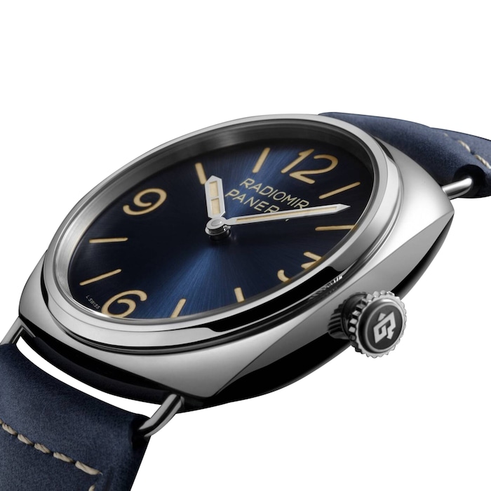 Panerai Radiomir Officine 45mm Mens Watch Blue