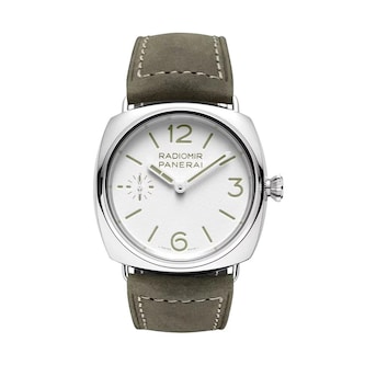 Panerai Radiomir Officine 45mm Mens Watch White